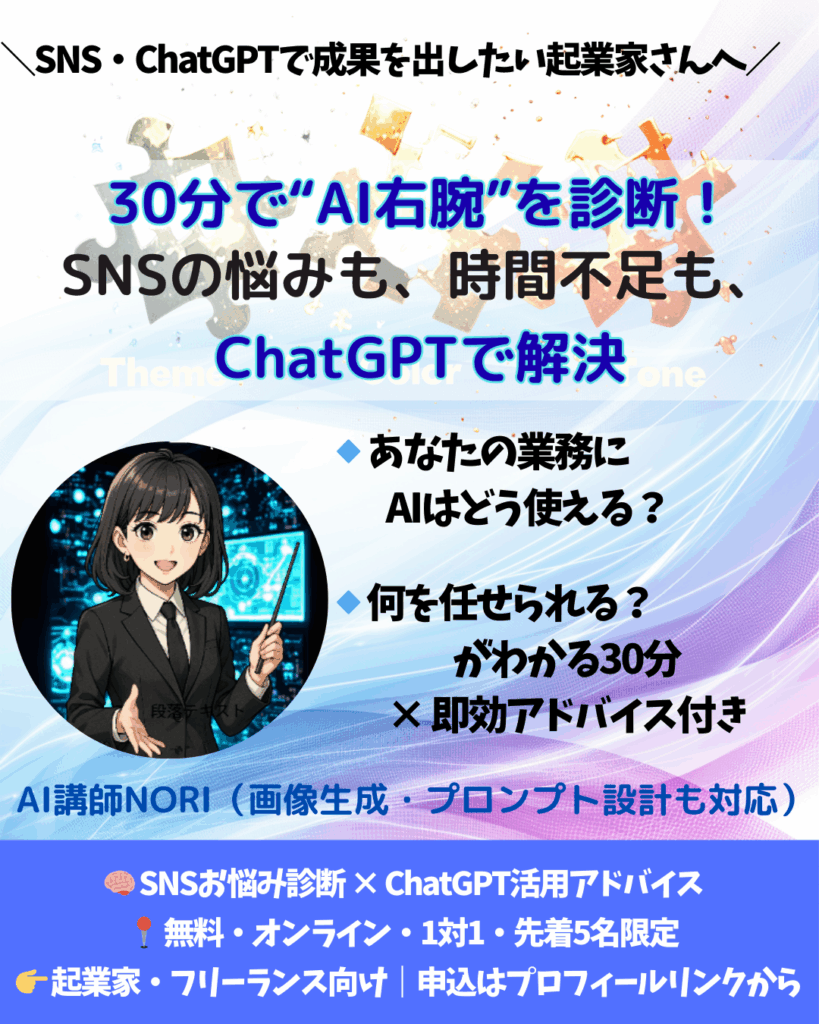 ChatGPTを“右腕”にできている？