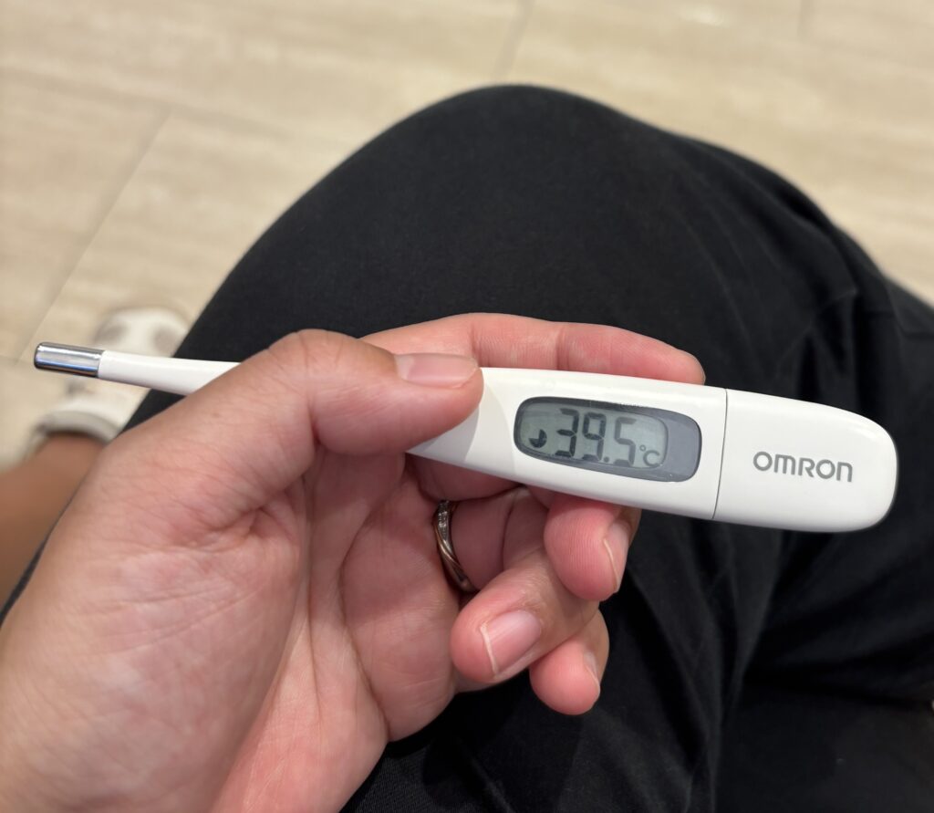 3人兄妹…熱の伝染